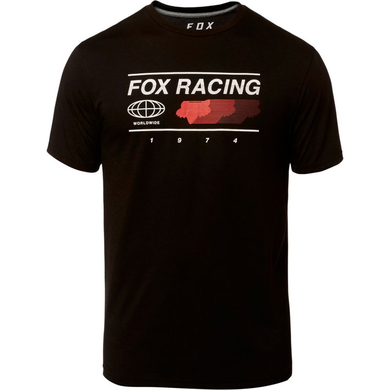 Fox Global póló - fekete - XL