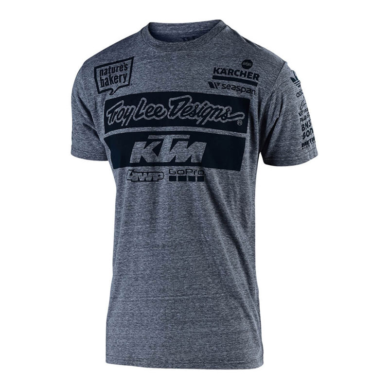 KTM Team gyerek póló - szürke - L
